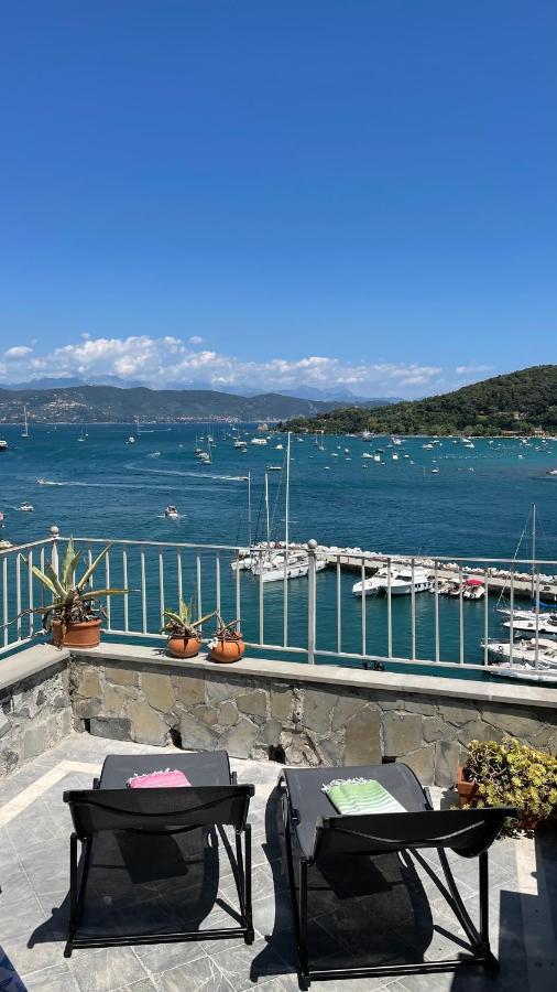 Seafront Rooftop Flat W/ Terrace Porto Venere Exterior foto