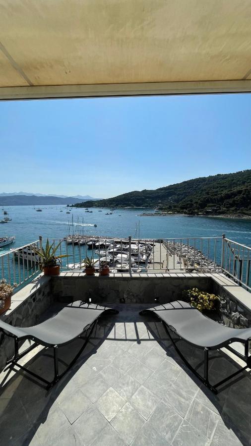 Seafront Rooftop Flat W/ Terrace Porto Venere Exterior foto